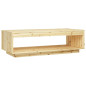 Table basse 110x50x33,5 cm Bois de sapin massif