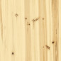 Table basse 110x50x33,5 cm Bois de sapin massif
