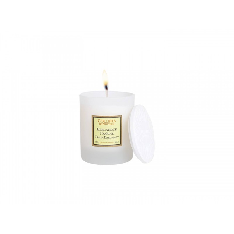 Bougie parfumée Bergamote fraîche - 180g