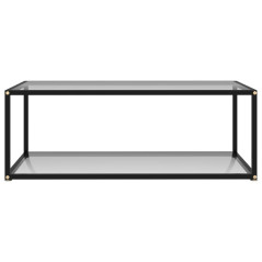 Table basse Transparent 100x50x35 cm Verre trempé