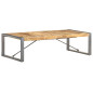 Table basse 140x70x40 cm Bois de manguier brut