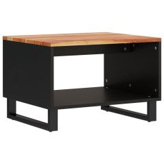 Table basse 60x50x40 cm bois d'acacia massif