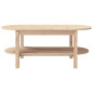 Table basse 110x55x45 cm Bois massif de pin