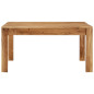 Table basse 80x80x40 cm Bois d'acacia massif