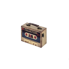 Boite rangement cassette audio - Petit modèle