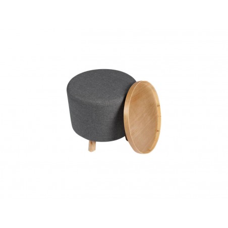 Pouf + plateau