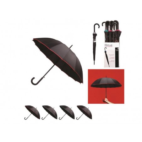 Parapluie long ultra resistant
